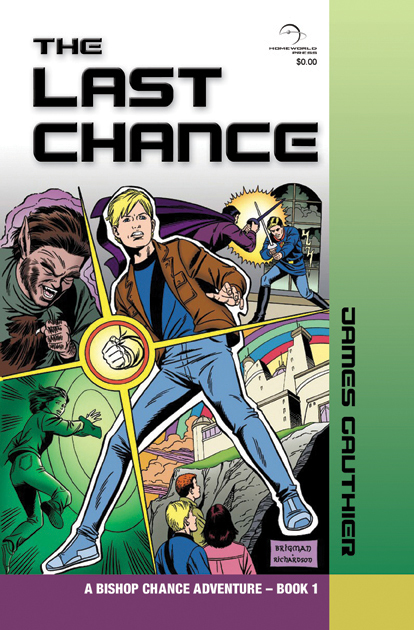 James Gauthier The Bishop Chance Adventures and Earth Shock Trilogy